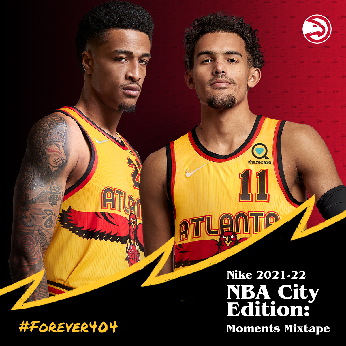 Atlanta Hawks on X: Rep your team and your City! Pre-order your @Nike City  Edition jersey NOW:   / X
